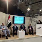 Mays Anber Instagram - جلسة حوارية في الجناح العراقي المشارك في cop28 … وزارة الصحة العراقية و وزارة البيئة العراقية و منظمة الصحة العالمية في العراق .. التصدي للتغير المناخي و صحة الانسان الجسدية والامراض المصاحبة لهذه الازمة @whoiraq1 @cop28uaeofficial @aliaa23 Expo City Dubai