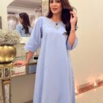 Mays Anber Instagram - يسعدلي مساكم 💙شلون رمضان وياكم