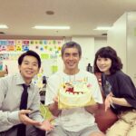 Mayu Matsuoka Instagram – お誕生日おめでとうございます！🎂

#伊藤英明　さん
#先日現場のみんなでお祝いをさせて頂きました
#太賀は用意したプレゼントを当日忘れました
#後日渡せたのかなぁ

#初恋の悪魔