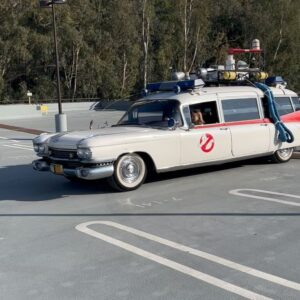 Mckenna Grace Instagram - Failed my learners permit test😭but at least I’ve driven the Ecto 1…special thank you to Gizmo who laid on the couch with me for 2 hours while I cried (last pic) In better news, tomorrow is GHOSTBUSTERS day with a special announcement by @jasonreitman 👻