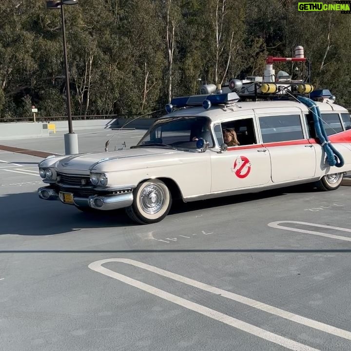 Mckenna Grace Instagram - Failed my learners permit test😭but at least I’ve driven the Ecto 1…special thank you to Gizmo who laid on the couch with me for 2 hours while I cried (last pic) In better news, tomorrow is GHOSTBUSTERS day with a special announcement by @jasonreitman 👻