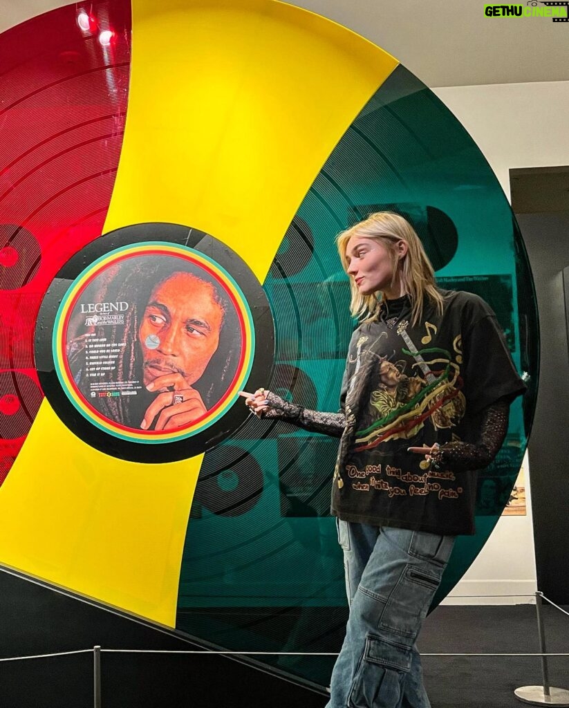 Meg Donnelly Instagram - thank u @bobmarleyexperience ♡◡♡