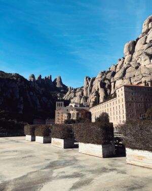Meg Imperial Instagram - Embracing the heights of Montserrat 🏞️. Breathtaking views, an energizing hike to the cross, and the beauty of Barcelona from above - all paired with a delightful wine tasting. 🍷 Perfect weather, amazing guide (shoutout to @klook_ph for the seamless experience and a special code MEGKLOOK for 5% off 🎉). If Montserrat is on your list, it’s a must-do! 

#meggoesto 
#barcelona #spain 
#monserratmountain