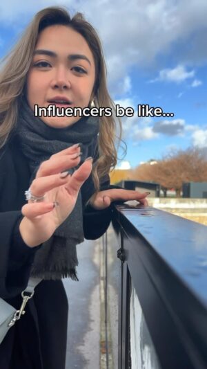 Meg Imperial Instagram - Influencers be like…

📍 Paris, France