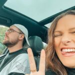 Meg Verschelle Instagram - Bonne journée à vous les loulous 🤍 le V est presque remis sur pied alors on profite today ! Prenez soin de vous !! 🙏🏻