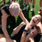 Megan Rapinoe Instagram - Pinoe’s last practice EVER #NWSLChampionship 🏆