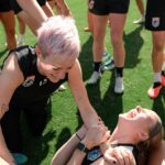 Megan Rapinoe Instagram - Pinoe’s last practice EVER #NWSLChampionship 🏆