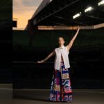 Megan Rapinoe Instagram - As the finale in Seattle nears, the sun sets on an iconic career. 📸 @janegphoto 💄 @joannasimkin Hair: @kikihaircutter Designer: @danmclean #RapinoeReigns x #ForeverReign