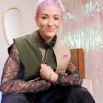 Megan Rapinoe Instagram - Hopefully, this collection allows the freedom for whatever kind of expression you want to give on whatever day you're feeling" - @mrapinoe Introducing the 2023 Megan Rapinoe Collection, made for those who champion others through self-expression and challenging the status quo. Available now 🔥 Tap to shop.
