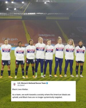 Megan Rapinoe Instagram - Just a few times @uswnt players have made spaces safer, more inclusive, more whole, entirely better, and brought out the best in people.

That is the legacy of this team, past, present, and future ❤️