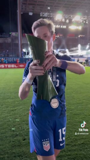 Megan Rapinoe Instagram - TikTok saw it first 📲