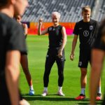 Megan Rapinoe Instagram - Pinoe’s final training 🫶 #ReignSupreme x #ReignTogether
