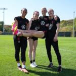 Megan Rapinoe Instagram - Pinoe’s final training 💙❤️