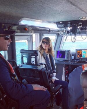 Melania Trump Instagram - Wonderful Christmas visit with members of the U.S. Coast Guard. Thank you for everything you do to protect our country! Remember to say a special prayer for our great service members who are away from loved ones during the holidays.