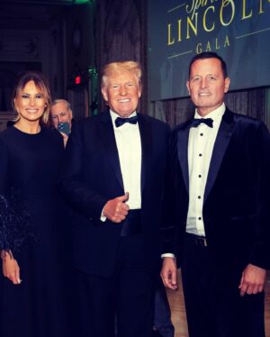 Melania Trump Instagram - Over the years, the @LogCabinGOP & @RichardGrenell have been pivotal in uniting people & taking a stand against bullies and labels. Thank you for honoring my work w the Spirit of Lincoln Award. It was an honor to join you to celebrate your accomplishments!