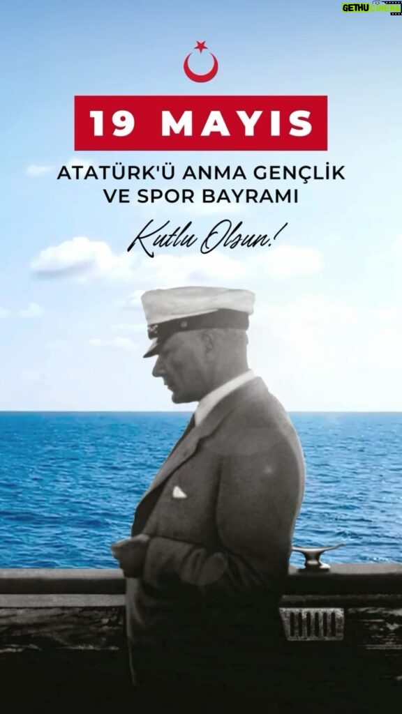 Melek Baykal Instagram - “Çocuk ileri bak, ateş ırmağı gibi ol! Peşimden ayrılma.” Mustafa Kemal ATATÜRK 🇹🇷 19 Mayıs Atatürk’ü Anma Gençlik ve Spor Bayramımız Kutlu Olsun. #19mayısatatürküanmagençlikvesporbayramı
