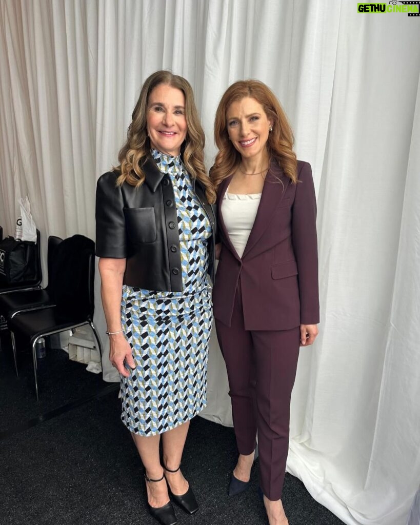 Melinda Gates Instagram - Loved getting to spend time in L.A. and at the Upfront Summit ✨
