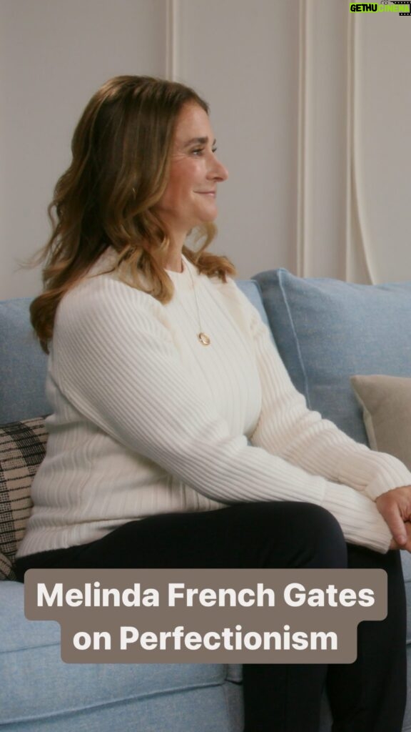 Melinda Gates Instagram - I used to struggle with perfectionism, and it’s something I’ve worked hard to overcome. I recently talked to Alexa Oh from @timeforkids about my advice for young people who may be struggling with it themselves.