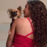 Melissa Barrera Instagram - Happy golden bday to my oldest 🥹❤️ Feliz cumple a mi Rambo 🐶