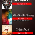 Melissa Barrera Instagram - *Shameless self promotion* Feeling so excited and grateful about the next two months and being able to share these three movies with you! I’m so proud of the work we all put into each project and am feeling so blessed to have them all in theaters 😍 what is this life?! Thanks for your support. Go check them out 🙏🏻 poured my heart into all of them.