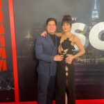 Melissa Barrera Instagram - ScreamVI premiere part 2 All in the fam