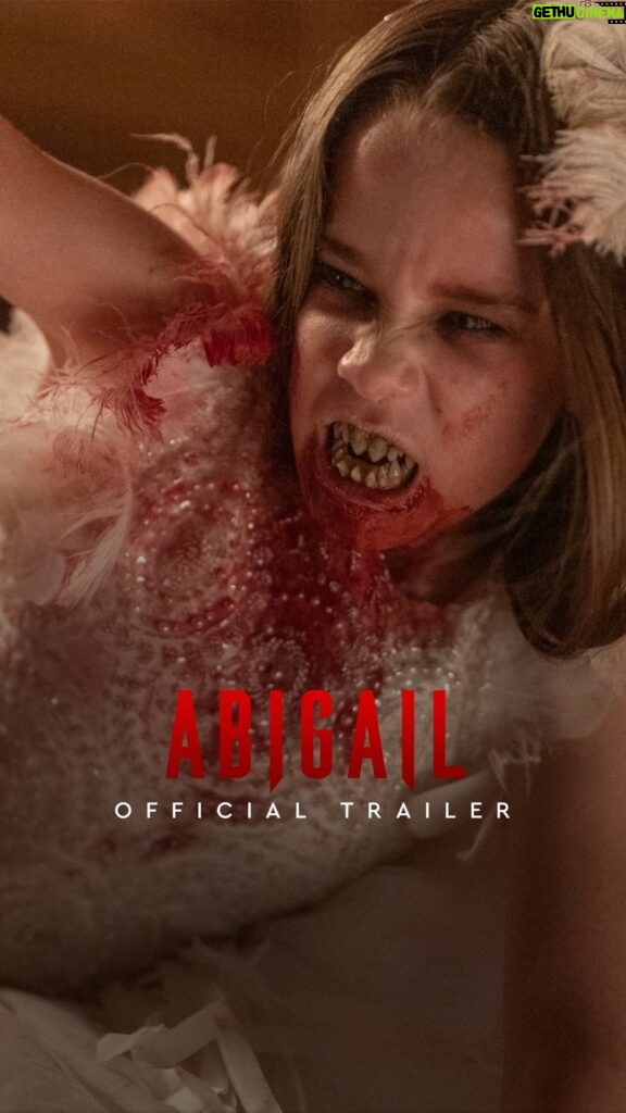 Melissa Barrera Instagram - Don’t be fooled, Abigail will eat you alive. Experience #AbigailTheMovie in theaters April 19. Get your tickets today.