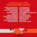 Melissa Barrera Instagram - We come together as artists and advocates, but most importantly as human beings witnessing the devastating loss of lives and unfolding horrors in Palestine and Israel. Please join us in demanding that Congress, @POTUS, and other world leaders call for an immediate de-escalation and ceasefire in Gaza and Israel before another life is lost. We must end the bombing of Gaza, secure the safe release of all hostages, and demand adequate access for humanitarian aid to reach the people that desperately need it. Call your reps Read our full letter at artists4ceasefire.org