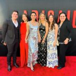 Melissa Barrera Instagram - Prepare for some @abigailthemovie spam cause yesterday was our premiere and it was WILD and I will not stop posting about it till all of y’all have seen it 😜❤️🩸 I love all of these humans and thank you to everyone that came out to see the movie with us WOW 😍 First showings tonight and then this weekend and I hope you can come out and have a blast and support. It’s a bloody good time 🧛‍♀️
