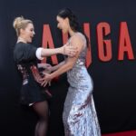 Melissa Barrera Instagram - Prepare for some @abigailthemovie spam cause yesterday was our premiere and it was WILD and I will not stop posting about it till all of y’all have seen it 😜❤️🩸 I love all of these humans and thank you to everyone that came out to see the movie with us WOW 😍 First showings tonight and then this weekend and I hope you can come out and have a blast and support. It’s a bloody good time 🧛‍♀️