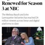 Melissa Rauch Instagram - So incredibly grateful that Night Court will be coming back to your TV screens on @nbc for a Season 3! ♥️