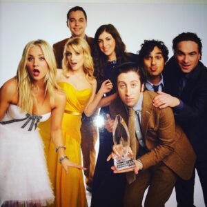 Melissa Rauch Instagram - Since we’re just a couple days away from the @bigbangtheory_cbs finale, thought I’d share some of my favorite pics from over the years. Get ready for some traffic on memory lane! 💖 (Edit: I don’t know how the last one ended up being just a white screen. That was not on purpose. I wasn’t trying to be avant garde...I’m just terrible with technology 😉) @kaleycuoco @missmayim @therealjimparsons @kunalkarmanayyar @sanctionedjohnnygalecki 
@kevsussman #simonhelberg
