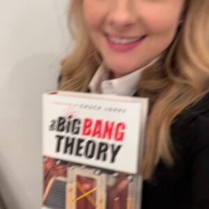 Melissa Rauch Instagram - RAUCH READS (The Book Club absolutely NO ONE asked for) is back! And I am overjoyed to share the crown jewel of my book club recommendations….THE BIG BANG THEORY: THE DEFINITIVE INSIDE STORY OF THE EPIC SERIES by Jessica Radloff. It is out NOW and it’s amazing! @jessicaradloff14 put every bit of her heart & soul into this incredible book. I’m in complete awe of what she created here. It is a page turning must read for everyone who enjoyed the show (heck, if you didn’t enjoy the show, I still think it’s extremely interesting and come on, who doesn’t love a good hate read)?! Also selfishly, I’m so happy to have what is essentially a Year(S)book of an incredibly special time in my life…complete with a ton of fantastic pictures and countless hours of in depth interviews Jessica did with all of us, which she’s brilliantly woven together. You know what they (zero people) say… “If you want to be a Rauch Reader, you gotta read!” So here is your chance. Get yourself a copy of this extraordinary book and be as amazed as I was with tons of information I never knew about a time and place that will forever be in my heart. *Also, here’s some behind the scenes pics of my book club photo shoot…I’m a professional! ♥️ You can order it at Amazon, Barnes & Noble or www.thebigbangtheorybook.com