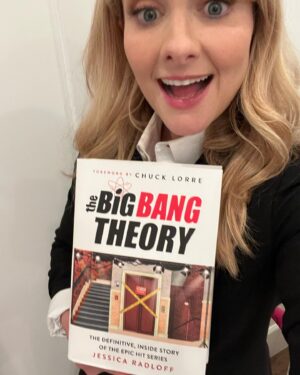 Melissa Rauch Instagram - RAUCH READS (The Book Club absolutely NO ONE asked for) is back! And I am overjoyed to share the crown jewel of my book club recommendations….THE BIG BANG THEORY: THE DEFINITIVE INSIDE STORY OF THE EPIC SERIES by Jessica Radloff. It is out NOW and it’s amazing! @jessicaradloff14 put every bit of her heart & soul into this incredible book. I’m in complete awe of what she created here. It is a page turning must read for everyone who enjoyed the show (heck, if you didn’t enjoy the show, I still think it’s extremely interesting and come on, who doesn’t love a good hate read)?! Also selfishly, I’m so happy to have what is essentially a Year(S)book of an incredibly special time in my life…complete with a ton of fantastic pictures and countless hours of in depth interviews Jessica did with all of us, which she’s brilliantly woven together. You know what they (zero people) say… “If you want to be a Rauch Reader, you gotta read!” So here is your chance. Get yourself a copy of this extraordinary book and be as amazed as I was with tons of information I never knew about a time and place that will forever be in my heart. *Also, here’s some behind the scenes pics of my book club photo shoot…I’m a professional! ♥️ You can order it at Amazon, Barnes & Noble or www.thebigbangtheorybook.com