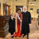 Melissa Rauch Instagram - Beyond thrilled to have had true Night Court royalty in our presence with the brilliantly talented and hilarious @marshawarfield reprising her legendary role of “Roz” in tonight’s #NightCourt season finale. The reaction from the studio audience the night we filmed it was magical. When she walked out on that set and with her iconic laser delivery served up her reply to John Larroquette’s Dan Fielding, there were audible gasps of excitement, massive applause, laughter and tears of joy. It was a truly special moment unlike anything I’ve ever witnessed.  Not only is Marsha an immensely gifted actor and stand-up, she’s one of the most wonderful humans. She has a remarkable gift in which the words she shares with you in conversation go directly into your heart where they will stay cherished forever. Cannot thank her enough for joining us and for being absolutely incredible in every way. I’m so excited for you all to get to see more of Roz’s return in our Season 2 premiere! 💙