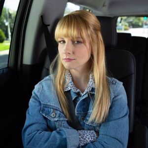 Melissa Rauch Instagram - It would make me so happy if you took the #ItCanWait pledge to drive distraction free with me! Behind the wheel all of it can wait. So PLEASE put those phones away when you're driving. I mean it. Don't test me! #ad Take the pledge here! @att bit.ly/ATT_IGCar2_MR
