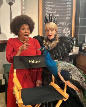 Melissa Rauch Instagram - Still can’t properly verbalize the level of wonderfully surreal it was having my @bigbangtheory brother @kunalkarmanayyar and @jeniferlewisforreal on the Night Court set in the same week! It was…..sooooo, really, very, super wonderfully surreal…..I told you guys it’s hard to verbalize this! I mean the level of talent and funny is just overwhelming and you can see it all tonight on all new #NightCourt on @nbc at 8/7 c and streaming on @peacock 💙 Holler at me if you enjoyed the episode as much as we had fun making it (metaphorically, not literally cause hollering startles me)!