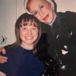 Melissa Rauch Instagram - The most amazing 90th birthday tribute to the extraordinary Carol Burnette airs tonight on @nbc 💗 I had the most incredible evening watching the endless talent that came out to celebrate the wonders of @itscarolburnett and I'm so grateful that I was able to share my love for her. Check it out to see an off the charts phenomenal show in honor of this legend of a performer and human and to hear the story behind these photos of us taken many years apart (in which I was so elated to be in Carol’s magnificent presence that my smile had no choice but to swallow the rest of my face). Thank you from the bottom of my heart for all that you are and Happy Birthday, Carol. I'm so glad we had this time together. 🎵♥️🎵♥️