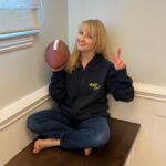 Melissa Rauch Instagram - Guess what? If you missed the premiere of #NIGHTCOURT or want to join us again, you can catch up before Tuesday’s new episode. @nbc is re-airing our first TWO episodes right after the NFL playoff game TONIGHT! Would love for you to come check out TEAM #NIGHTCOURT *That’s the full extent of my sports references. Also, because I’m awesome at social media, here are all the effortless options of me posing so very very naturally with a football. Pro tip: That is totally the proper way to hold a football. 💙