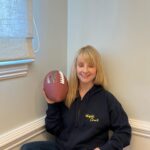 Melissa Rauch Instagram - Guess what? If you missed the premiere of #NIGHTCOURT or want to join us again, you can catch up before Tuesday’s new episode. @nbc is re-airing our first TWO episodes right after the NFL playoff game TONIGHT! Would love for you to come check out TEAM #NIGHTCOURT *That’s the full extent of my sports references. Also, because I’m awesome at social media, here are all the effortless options of me posing so very very naturally with a football. Pro tip: That is totally the proper way to hold a football. 💙