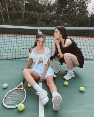 Meltem Akçöl Instagram - dün😮‍💨🎾🤍⛅️🏃🏻‍♀️