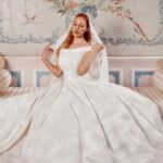 Meryem Uzerli Instagram - How I felt in the most amazing wedding dress of the world ? No words … THE WEDDING DRESS @maison.novague ❤️#maisonnovague