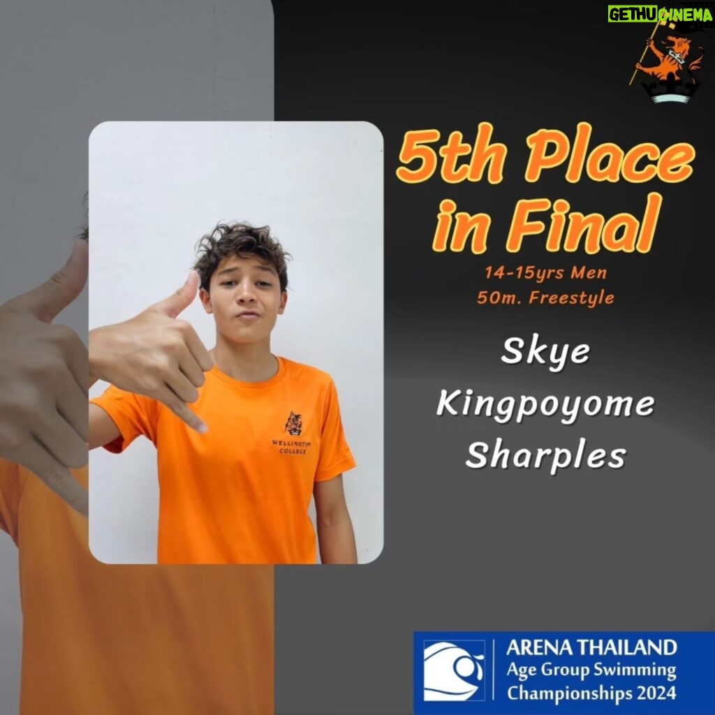 Metinee Kingpayome Instagram - Another amazing swimmeet for our @5kye_s 🏆 Gold 🏅 in the 400 IM Bronze 🥉 200 IM #1 in Thailand for the 400 IM 14-15 yrs Men #2 in England for the 400 IM 14-15 yrs Men Next stop The British Nationals 🇬🇧 So proud of your dedication and hard work 💙 You truly are amazing 🥰😘❤️ #arenathailandagegroupswimmingchampionship2024 #swimming #athlete