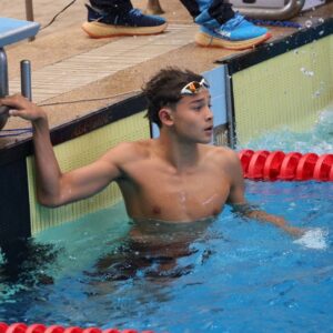 Metinee Kingpayome Instagram - My #skyeboy ain't a boy no more 🩷

But still cheeky as ever 😜 
#cheekymonkey 

#SwimmingChampionshipMartinsCup2024