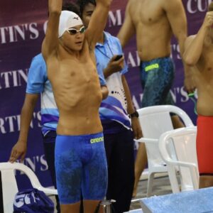 Metinee Kingpayome Instagram - My #skyeboy ain't a boy no more 🩷

But still cheeky as ever 😜 
#cheekymonkey 

#SwimmingChampionshipMartinsCup2024
