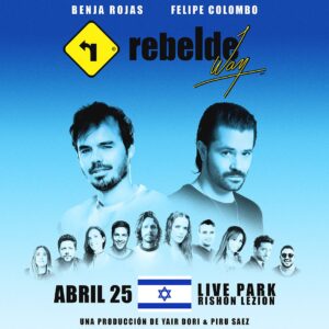 Micaela Vázquez Instagram - ¡Estamos muy emocionados de comunicarles nuestro show de reencuentro de Rebelde Way en Israel, después de 20 años! El 25 de abril en Live Park, te esperamos allí! 

We are very exciting to tell you about our reunion show of Rebelde Way in Israel, after 20 years! on April 25 at Live Park, we are waiting to see you there, we missed you very much!

אנחנו שמחים לספר לכם על מופע האיחוד של המורדים בישראל ,אחרי 20 שנה, ב 25 באפריל בלייב פארק, מחכים לראות אתכם שם , התגעגענו אליכם מאוד !

#rebeldeway