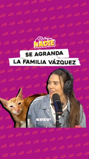 Micaela Vázquez Instagram - SE AGRANDA LA FAMILIA VÁZQUEZ 😻 @micavazquezok 

Aún queda definir el nombre del nuevo gatito: ¿Bro o Chapa?
#AntesQueNadie de lunes a viernes de 8 a 10hs por @luzutv 💘 Link en biooooo