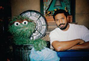 Michael B. Jordan Instagram - Found my way back to @sesamestreet ☀️