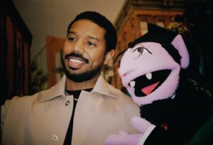 Michael B. Jordan Instagram - Found my way back to @sesamestreet ☀️