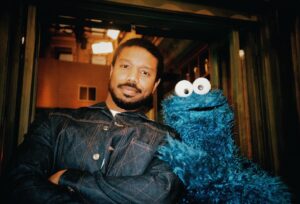 Michael B. Jordan Instagram - Found my way back to @sesamestreet ☀️