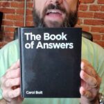 Michael Stevens Instagram – press-and-hold to pause on IG 🕺
The Book of Answers by Carol Bolt #book #books #random #magic8ball